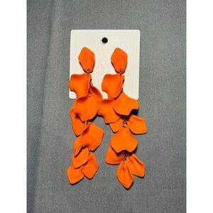 Orange‎ Dangle Earrings